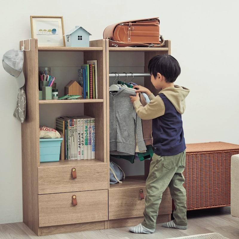 ベルメゾン（BELLE MAISON） ランドセルラック ラック 子供部屋収納