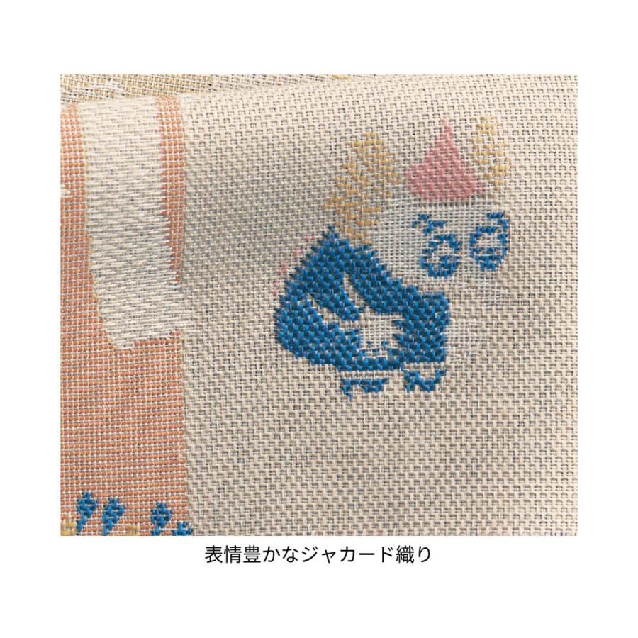 カーテン 2枚組 洗える リビング ダイニング キッズルーム ジャカード織り インテリア MOOMIN ムーミン キャラクター おしゃれ 新生活 幅約100 2枚_3