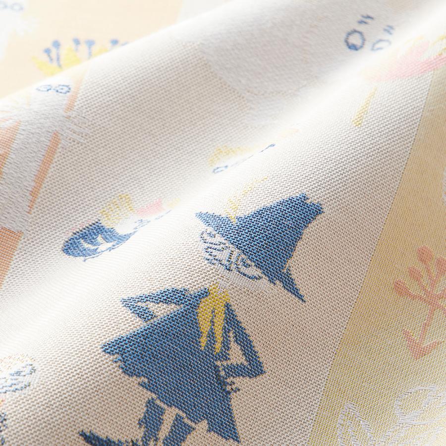 カーテン 2枚組 洗える リビング ダイニング キッズルーム ジャカード織り インテリア MOOMIN ムーミン キャラクター おしゃれ 新生活 幅約100 2枚_8