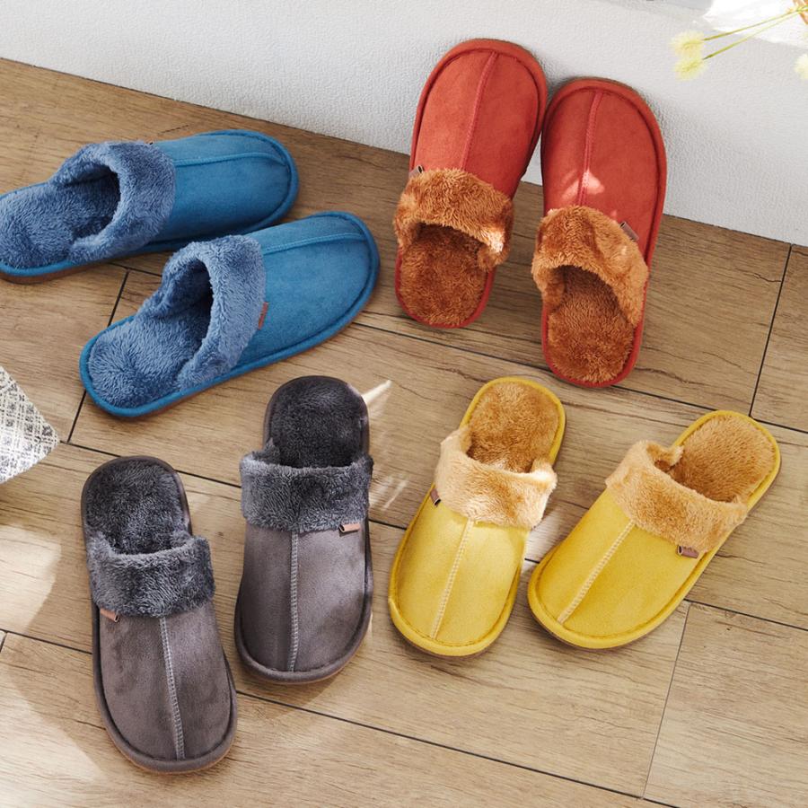 ボアのあったかスリッパ 冬スリッパ M L : ベルメゾン Yahoo