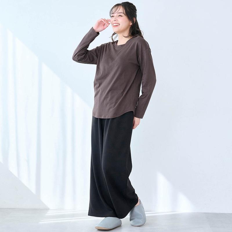 ベルメゾン（BELLE MAISON） tシャツ レディース 長袖 トップス