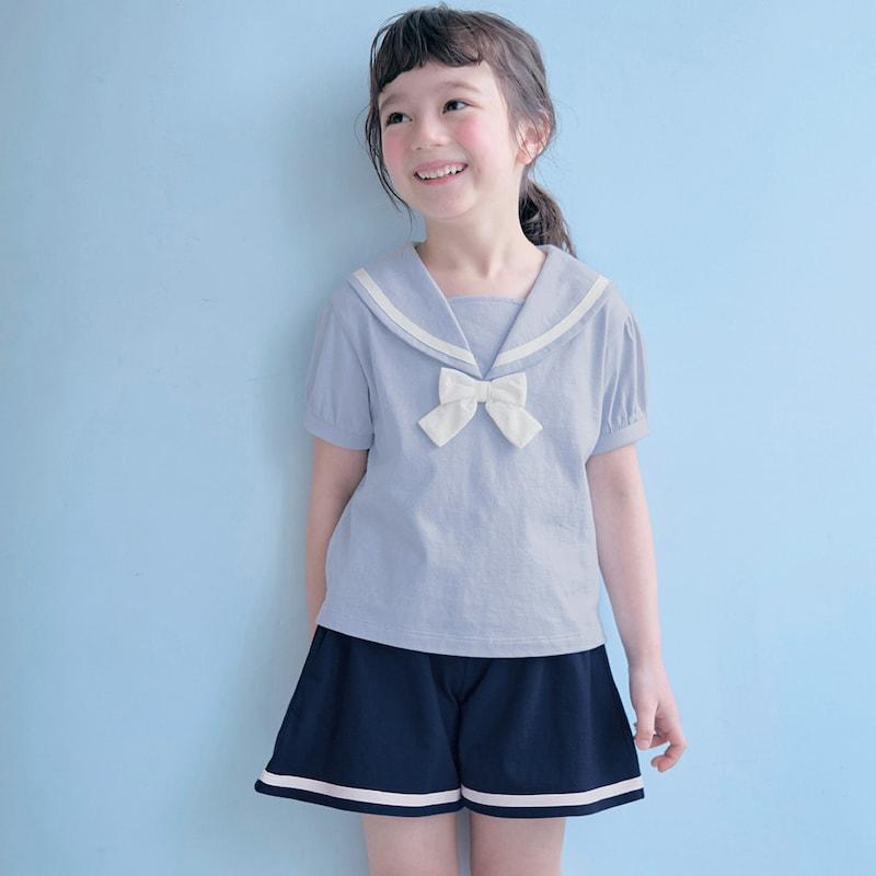 ベルメゾン（BELLE MAISON） tシャツ キュロットパンツ セット 女の子