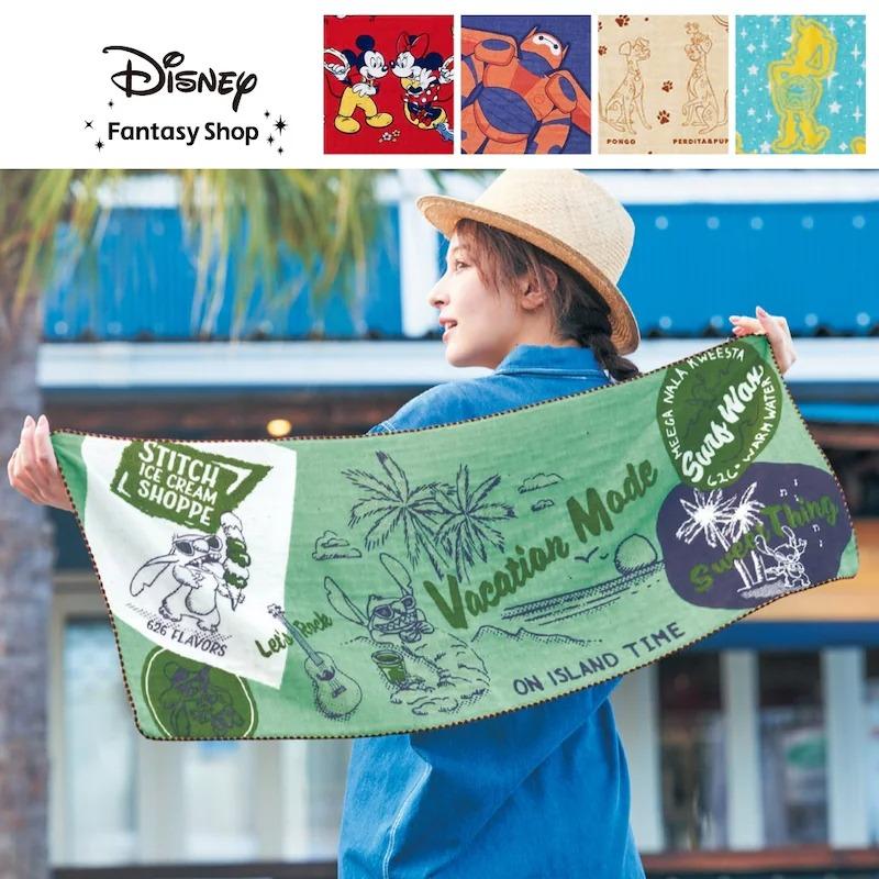 Disney（ディズニー） タオル 薄手タオル フェイスタオル やわらか