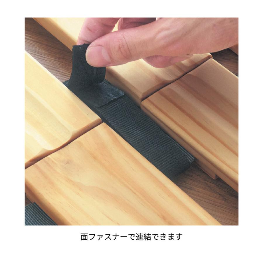 ベルメゾン（BELLE MAISON） すのこベッド ベッド セミシングル ベッド