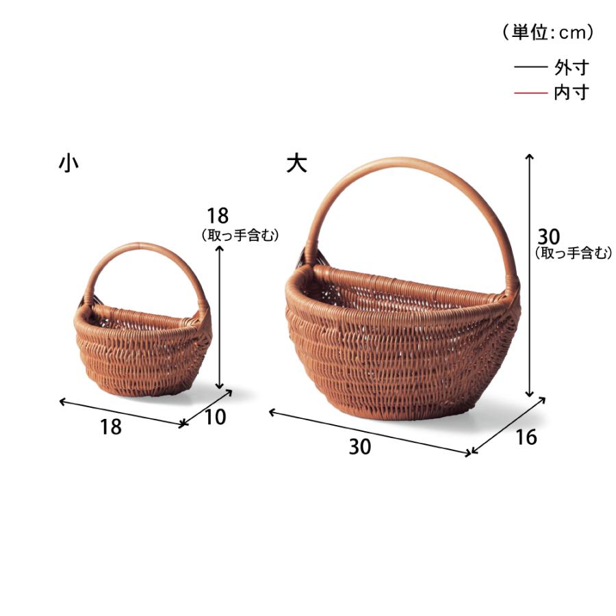 ベルメゾン（BELLE MAISON） バスケット 収納バスケット 収納小物