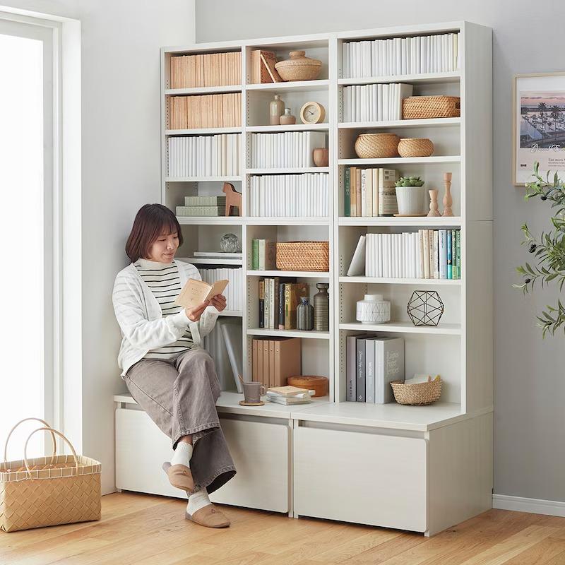 ベルメゾン（BELLE MAISON） 本棚 ラック ブックシェルフ 収納棚 収納 