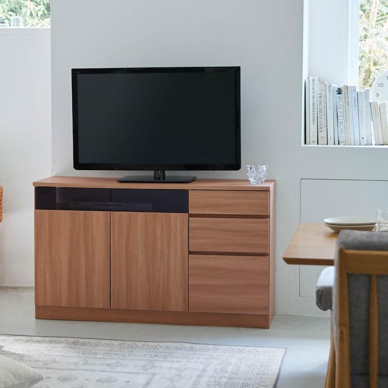 ベルメゾン（BELLE MAISON） テレビ台 tv台 120 テレビラック ハイ