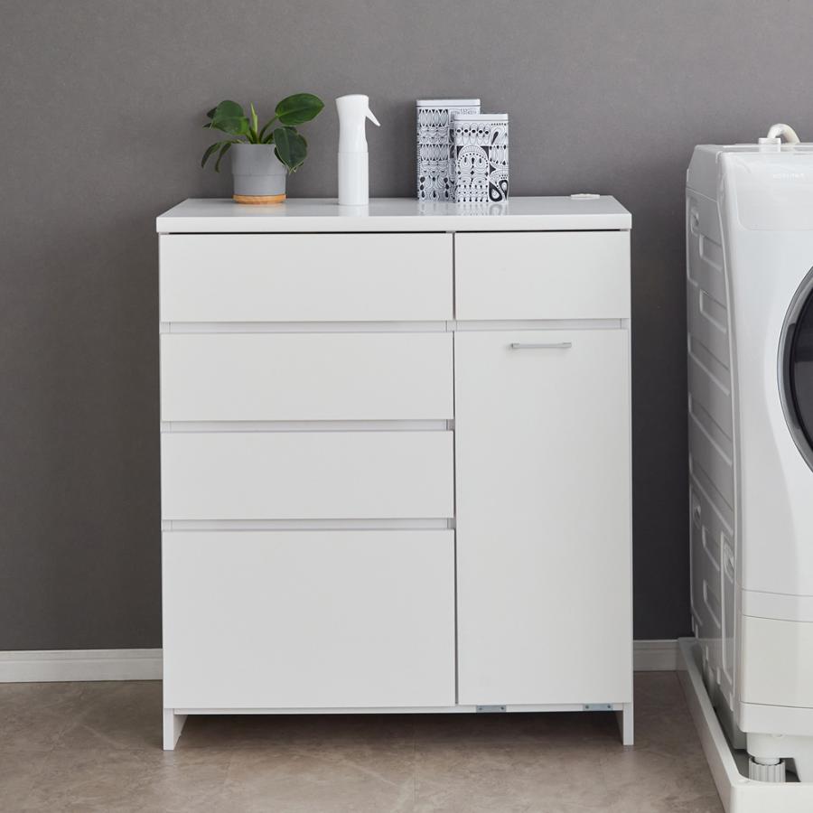 楽天市場】ローサニタリー収納庫 幅73 洗面所 脱衣カゴ ランドリー