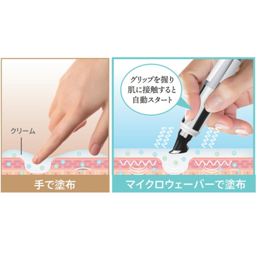 リフトボーテリンクルケアクリーム マイクロウェーバー美顔器セット