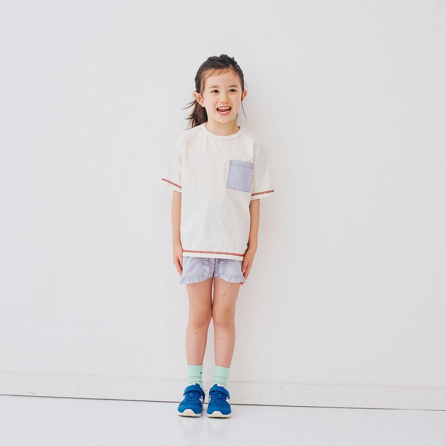 ベルメゾン（BELLE MAISON） ショートパンツ 女の子 キッズ ズボン