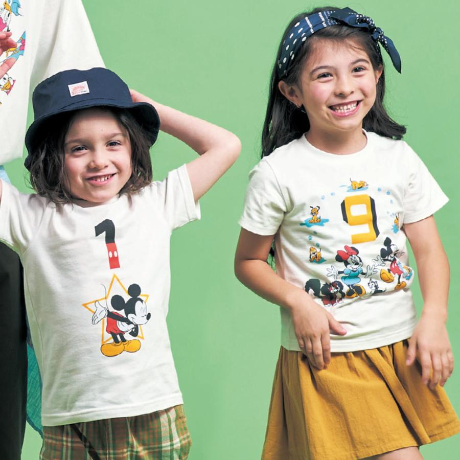 Disney（ディズニー） tシャツ キッズ 女の子 男の子 子供 半袖 キッズ