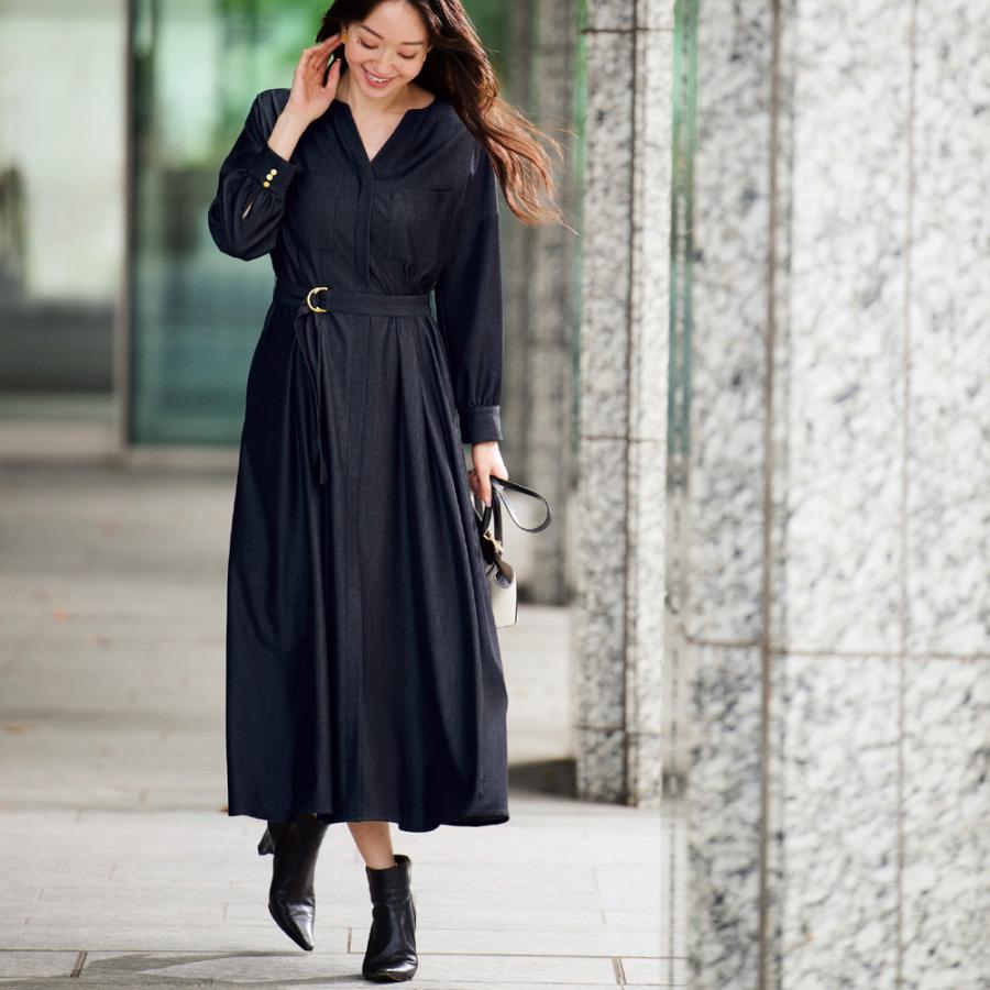 スタイルノート ワンピース レディース 長袖 レディースワンピース