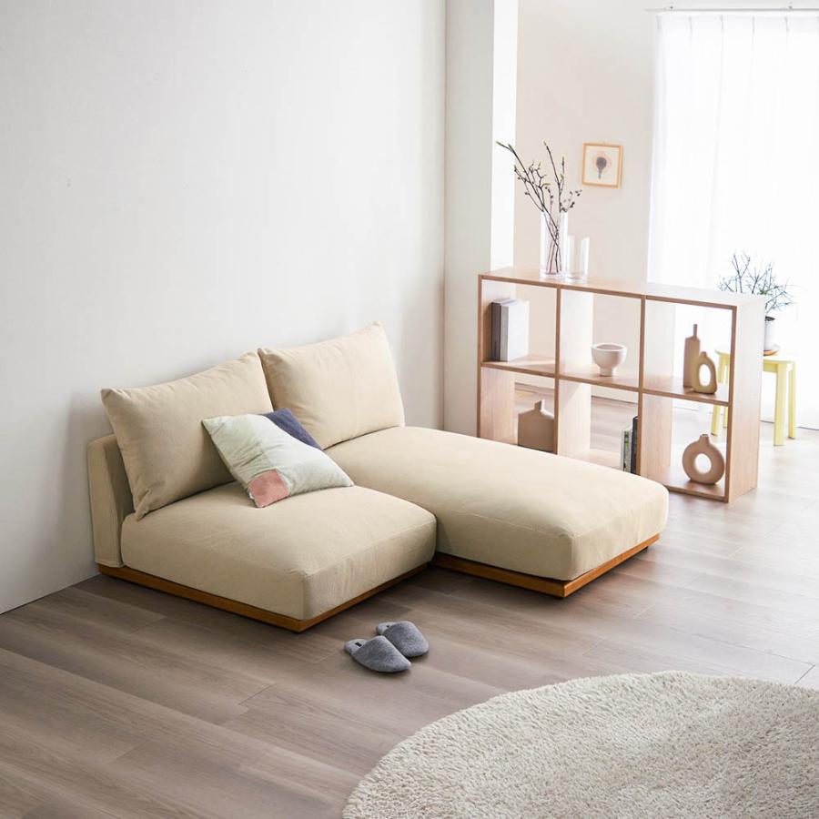 ベルメゾン（BELLE MAISON） ソファーカバー カウチ用 カバー ソファ