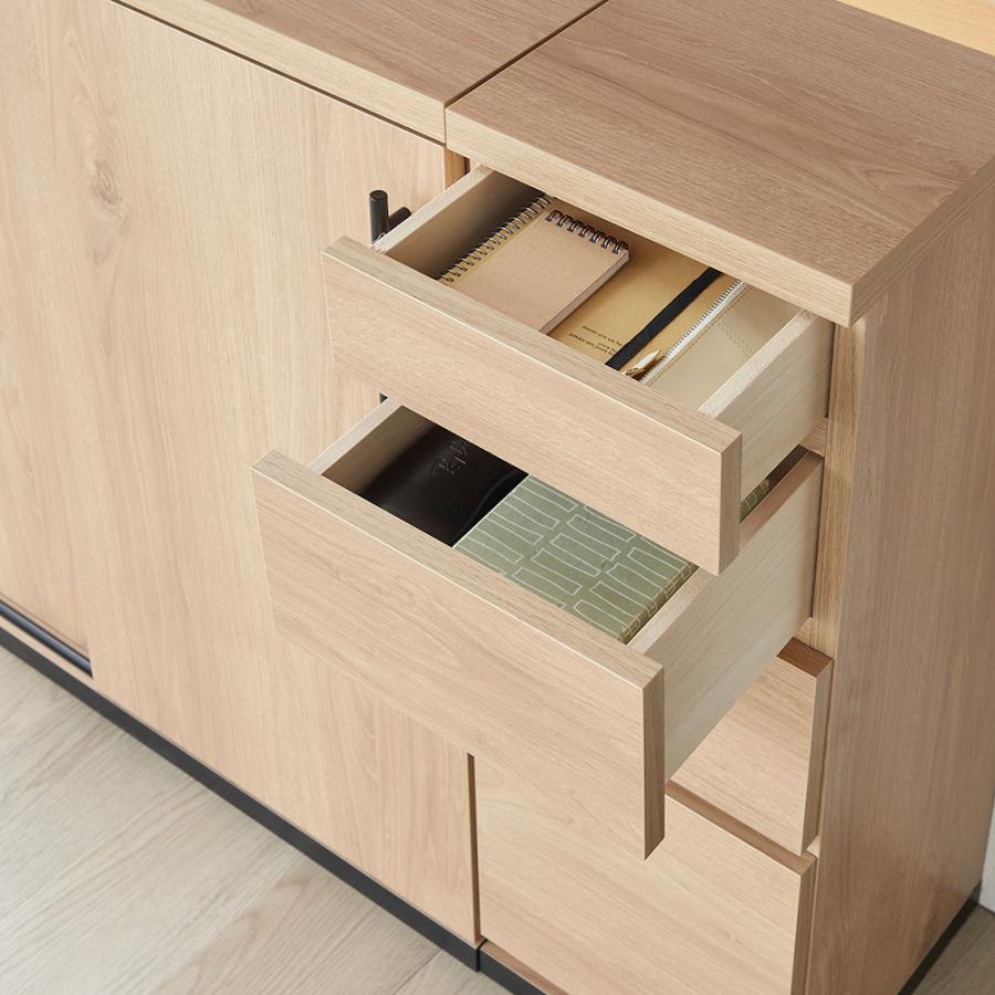 ベルメゾン（BELLE MAISON） キャビネット カウンター下収納 キッチン