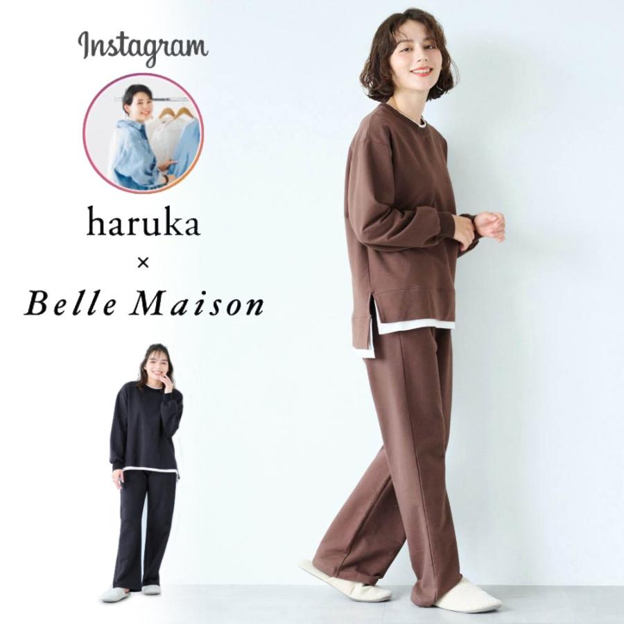 ベルメゾン（BELLE MAISON） セットアップ レディース 上下セット
