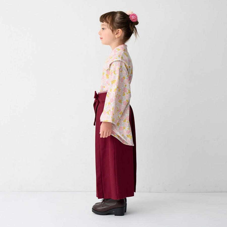 ベルメゾン（BELLE MAISON） 袴セット キッズ 女の子 はかま キッズ袴