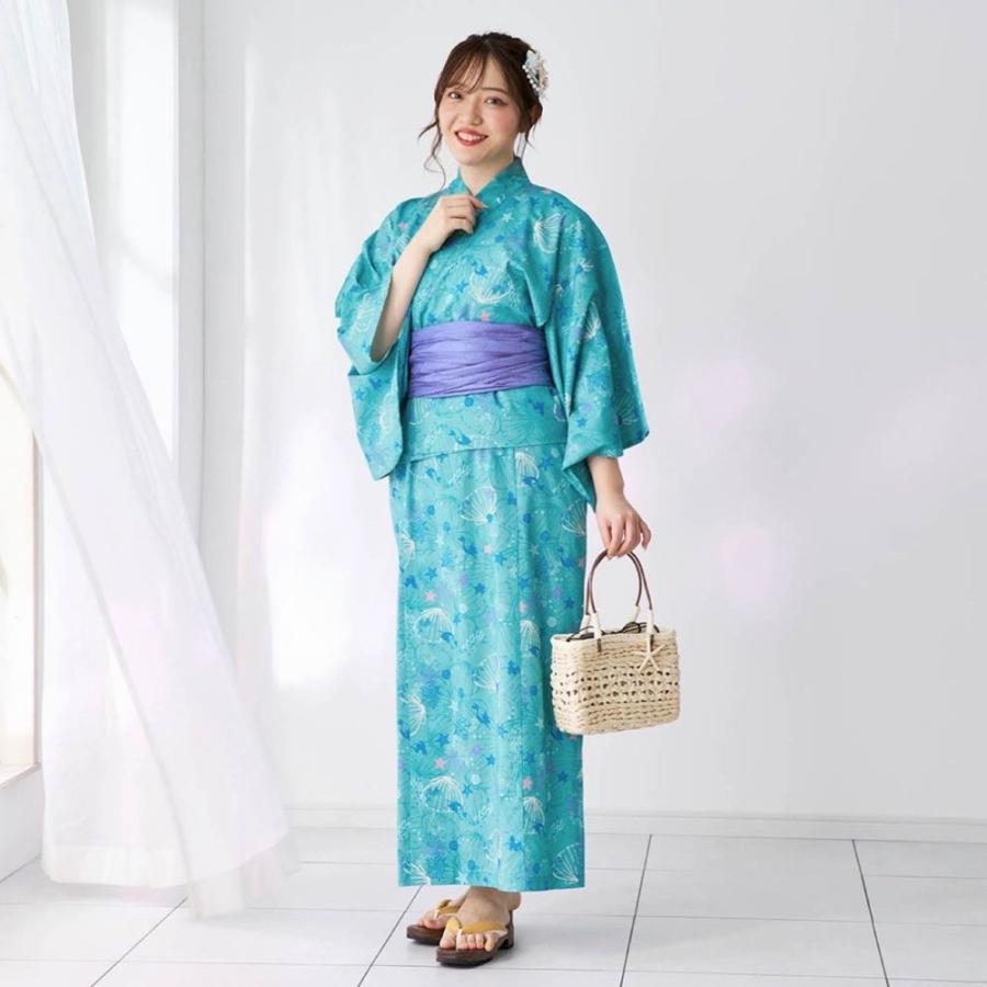浴衣 レディース ゆかた ワンピース レディース浴衣 レディースワンピース レディース浴衣 Disney ディズニー ワンピース ２WAY浴衣 S M L LL おしゃれ_18