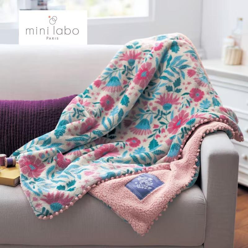 ベルメゾン（BELLE MAISON） ブランケット 毛布 100×140cm 掛け布団