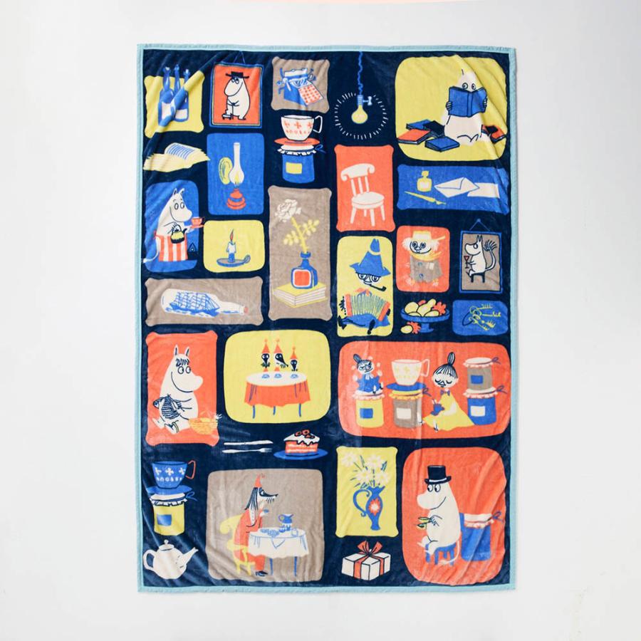 MOOMIN（ムーミン） 毛布 ブランケット 140×200 掛け布団 掛布団