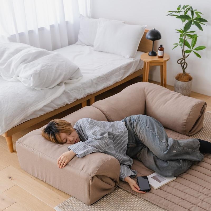 ベルメゾン（BELLE MAISON） ソファー ソファ ローソファー 1人掛け 2
