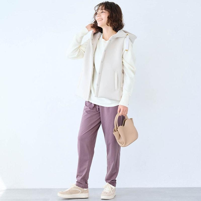 ベルメゾン（BELLE MAISON） スウェット セットアップ レディース