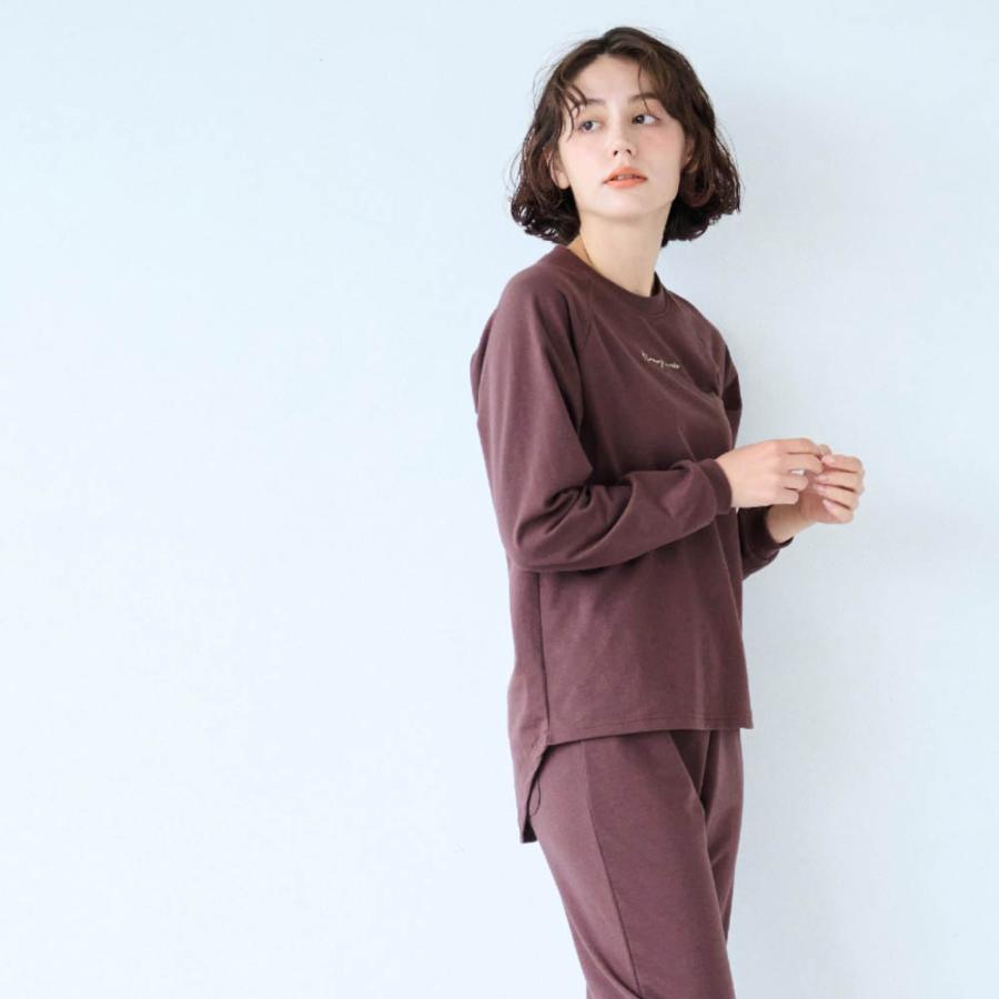 ベルメゾン（BELLE MAISON） スウェット セットアップ レディース