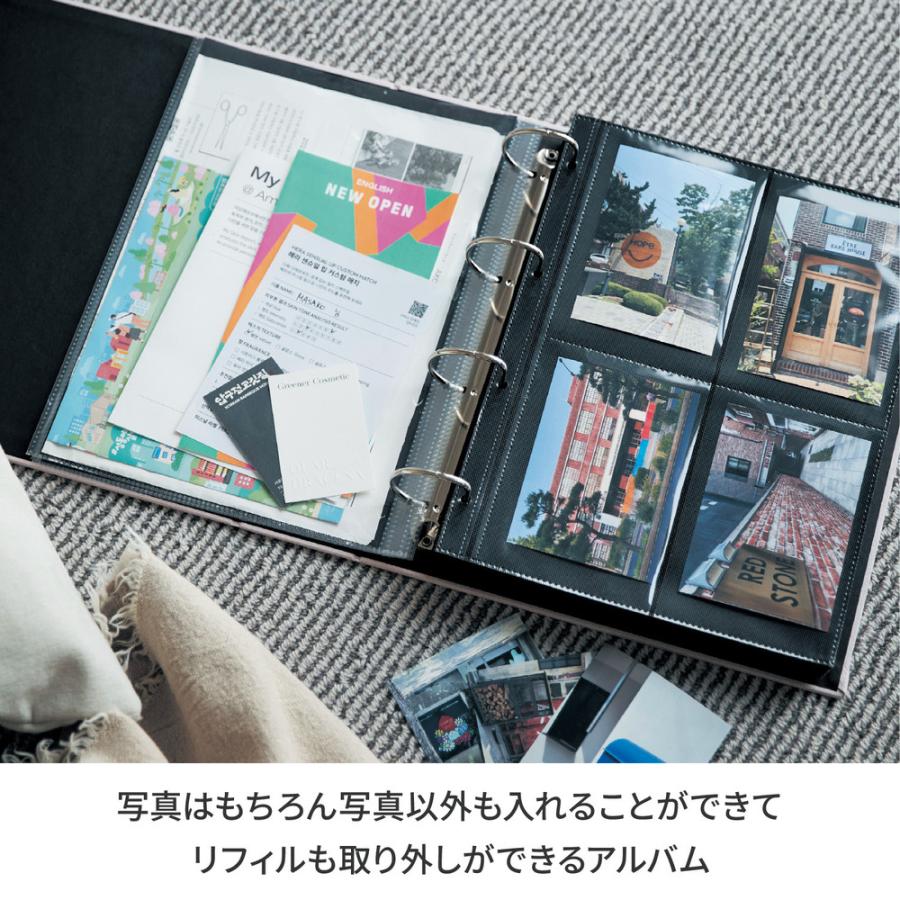 ベルメゾン（BELLE MAISON） アルバム 大容量 400枚 ポケット式