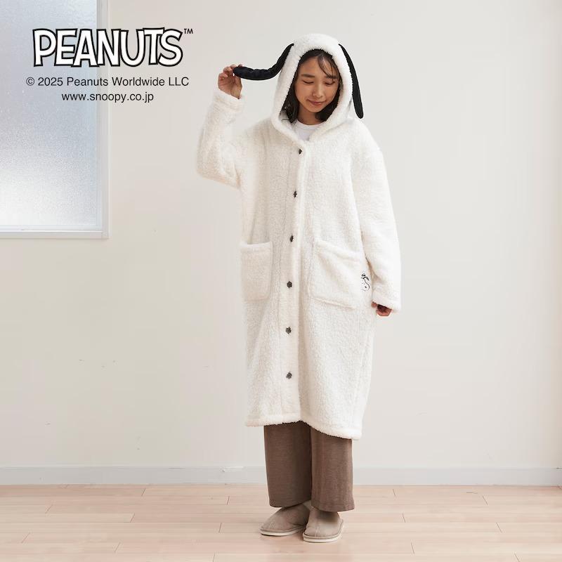 PEANUTS 着る毛布 毛布 ブランケット 着る ユニセックス スヌーピー