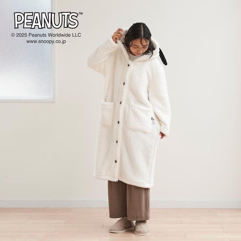 PEANUTS 着る毛布 毛布 ブランケット 着る ユニセックス スヌーピー