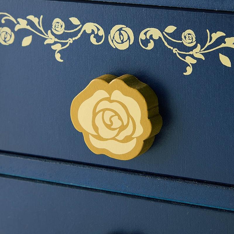 Disney（ディズニー） メイクボックス 化粧箱 ミラー付き メイク道具