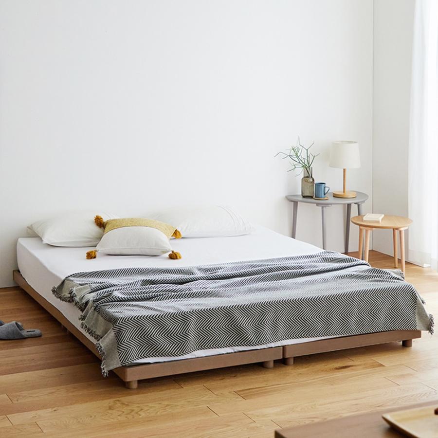 ベルメゾン（BELLE MAISON） すのこベッド スノコベッド ベッド セミ