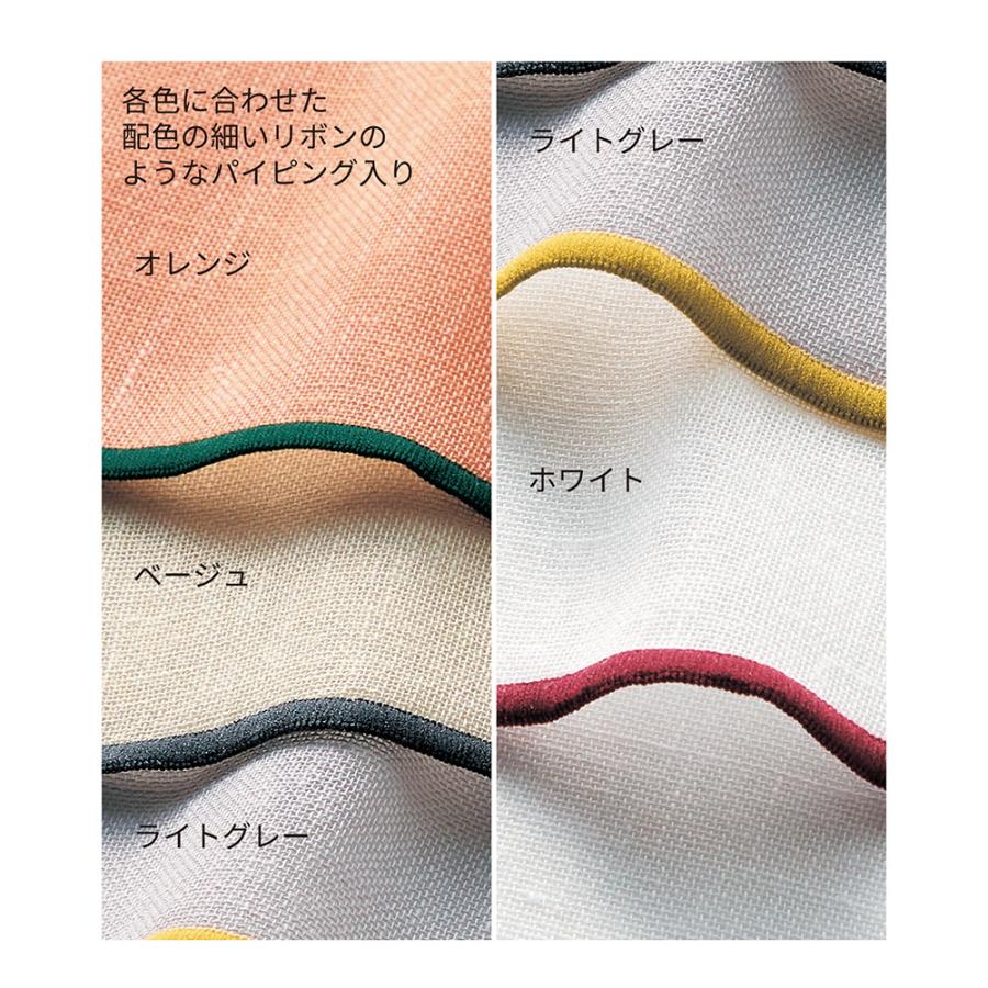 カーテン 2枚組 フラットカーテン 薄地カーテン 北欧スタイル 無地 洗える リビング ダイニング 裾パイピング iloi イロアイ おしゃれ 新生活 幅110cm_5