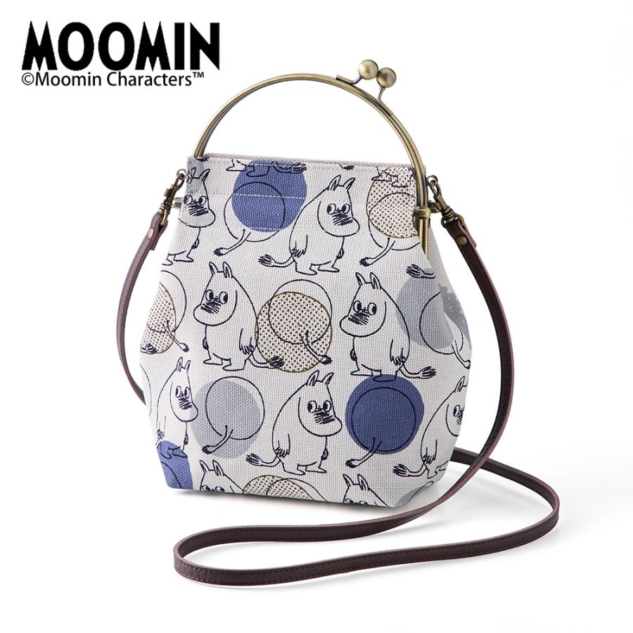 MOOMIN（ムーミン） 形を変えて使えるがま口バッグ／亥之吉「ムーミン