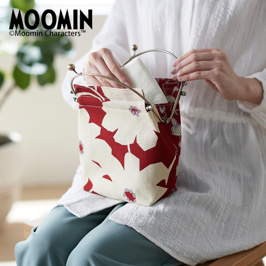 MOOMIN（ムーミン） 形を変えて使えるがま口バッグ／亥之吉「ムーミン
