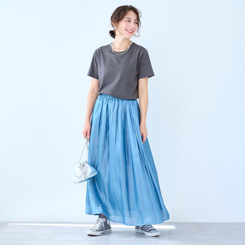 ベルメゾン（BELLE MAISON） tシャツ レディース 半袖 トップス サラ