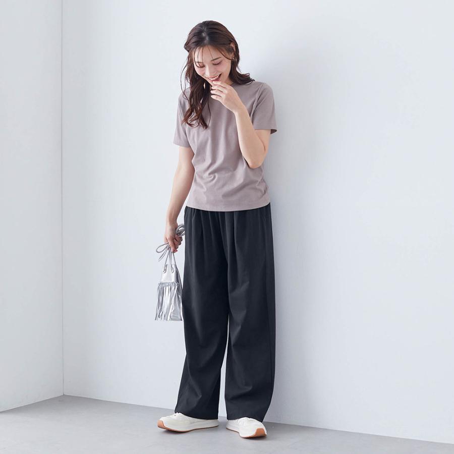 ベルメゾン（BELLE MAISON） パンツ レディース イージーパンツ