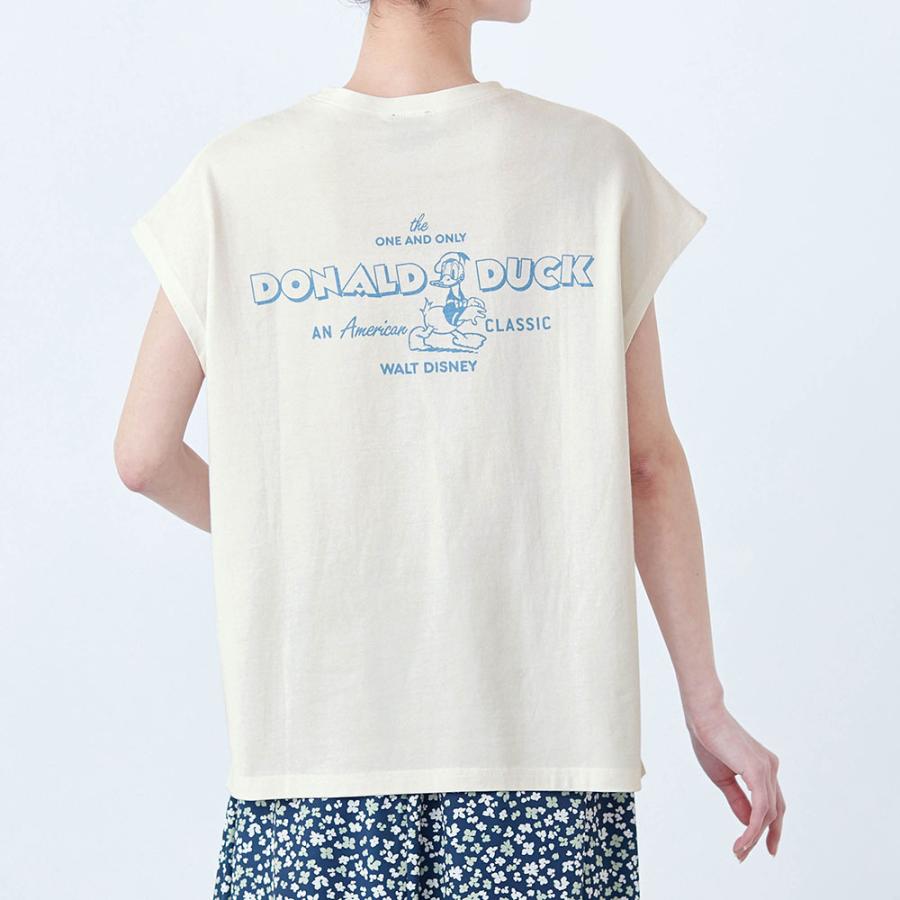 イタリア デニーローズ レディース フレンチスリーブ 白 ビーズ刺繍 Tシャツ U．S． POLO ASSN．】綿100％フレンチスリーブTシャツ
