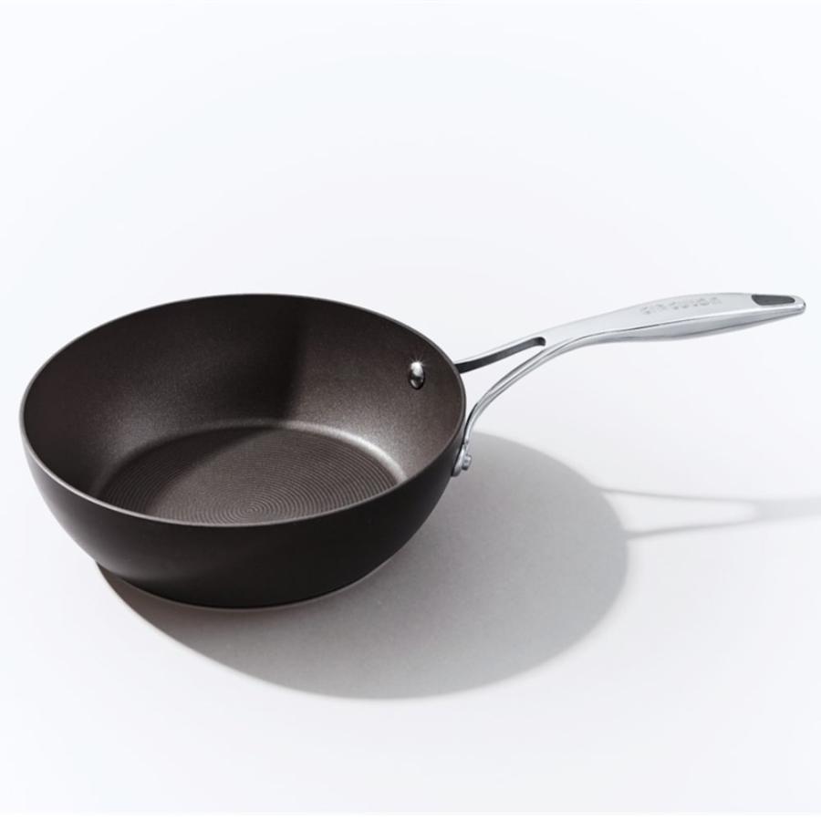 MEYERサーキュロン深型フライパン24cm+ガラス蓋24cm+スパチュラセット MEYER（マイヤー） フライパン セット 21cm 深型24cm ガラス蓋