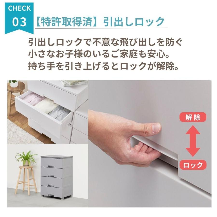 Fits チェスト 収納チェスト 棚 収納棚 衣類収納 小物収納 引出し 