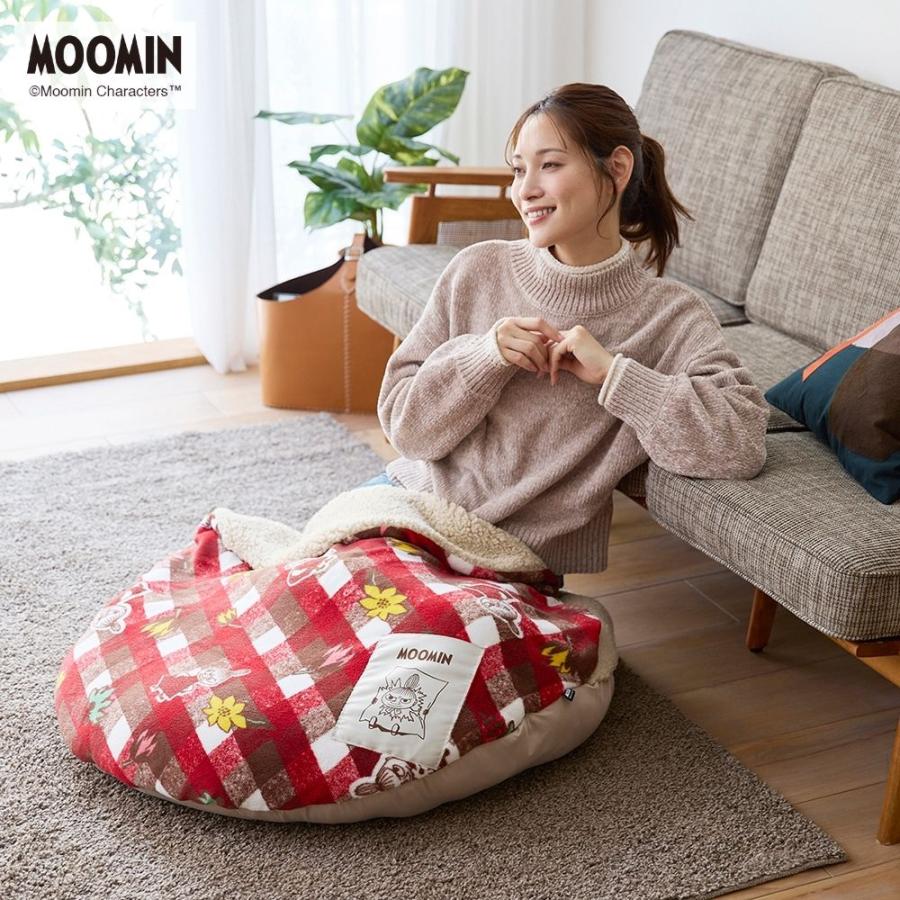 MOOMIN（ムーミン） クッション 丸型 円形 足入れクッション