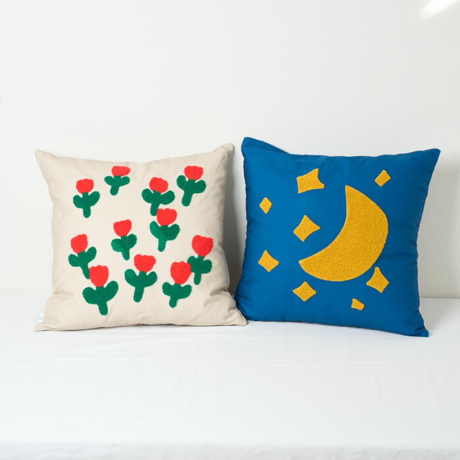 ベルメゾン（BELLE MAISON） クッションカバー 45cm×45cm カバー