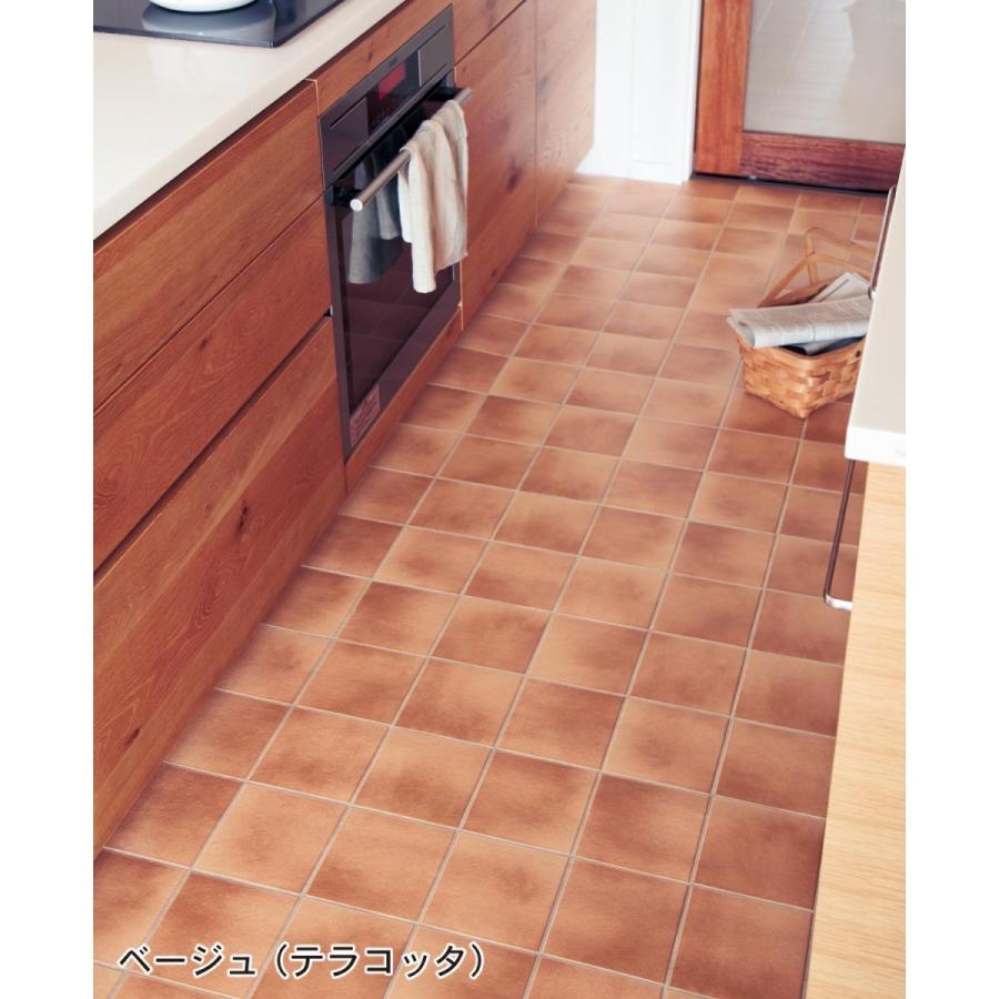 Diy 拭ける フリーカット アイボリー タイル 約90 0 ラグ カーペット 敷物 リビング 玄関 おしゃれ かわいい 撥水 デザイン ジョイント マット 簡単 ベルメゾン Paypayモール店 通販 Paypayモール