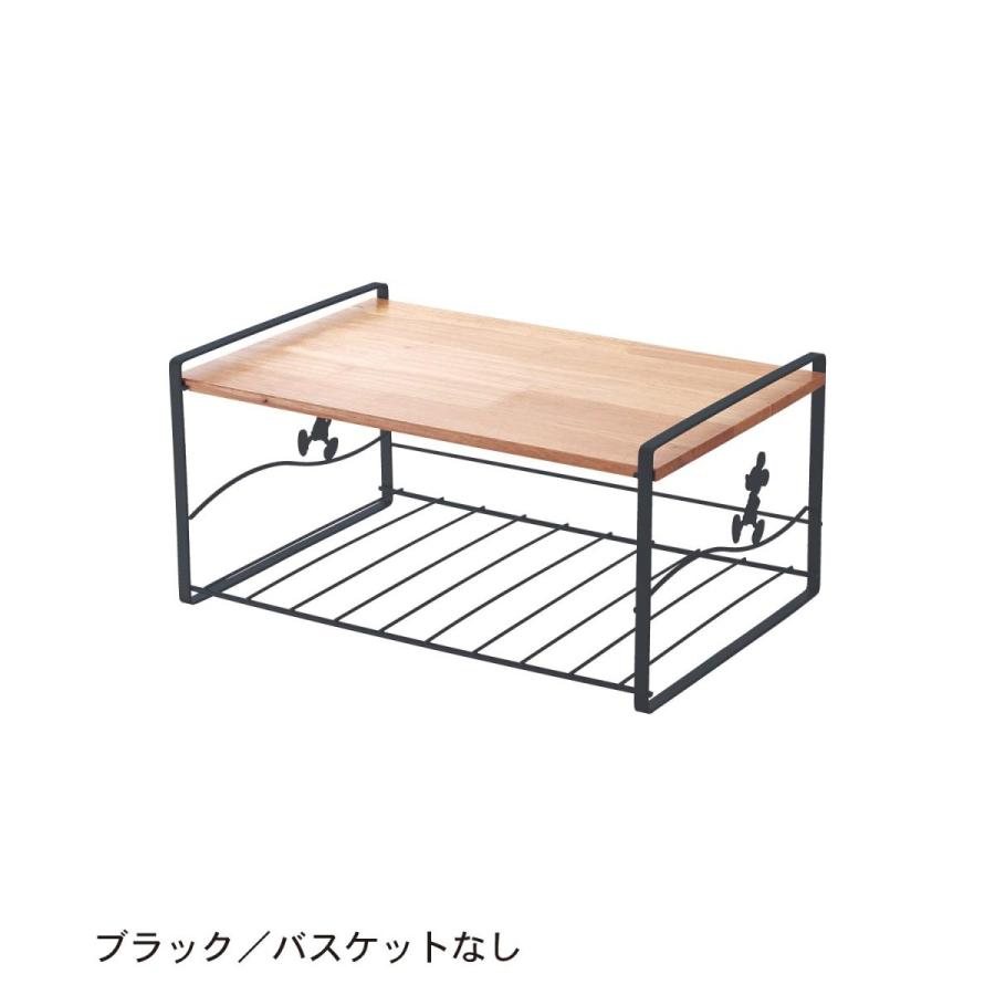 トースターラック ディズニー キッチン 収納 棚 日本製 アイボリー バスケットなし ベルメゾン Paypayモール店 通販 Paypayモール