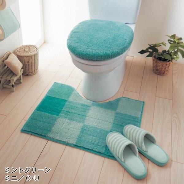 低価格 トイレマットセット 洗える ミニ 標準 トイレマット フタカバー セット 2点セット おしゃれ 安い ふわふわ 新生活 温水洗浄 O型 U型 ミントグリーン ブロック柄1 0円 Whitesforracialequity Org