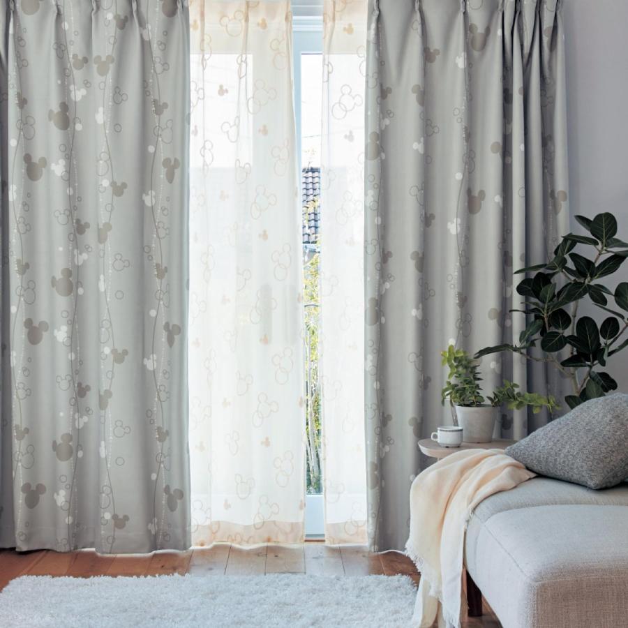 オープニング大放出セール ディズニー サイズが豊富な遮光カーテン ミッキーモチーフ グレイッシュベージュ 約130 0 2枚 約130 210 2枚 約150 178 2枚 最安値挑戦 Sipp Pa Slemankab Go Id