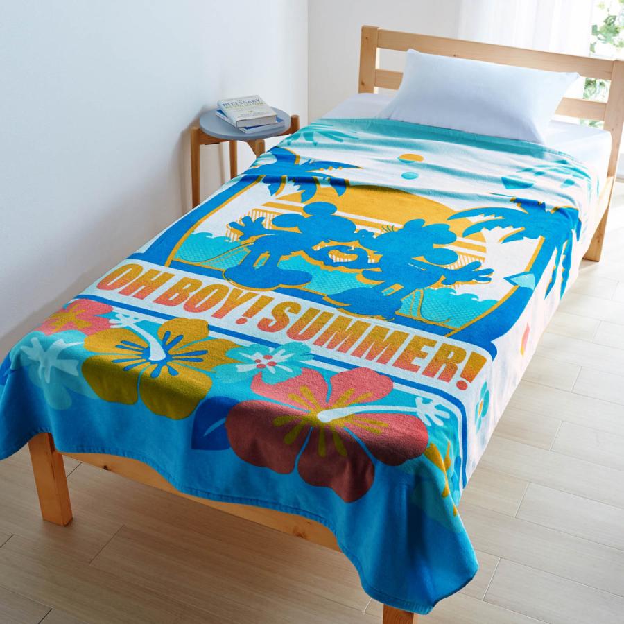 ディズニー 綿素材を使ったプリントタオルケット チップ デール ベルメゾン Paypayモール店 通販 Paypayモール