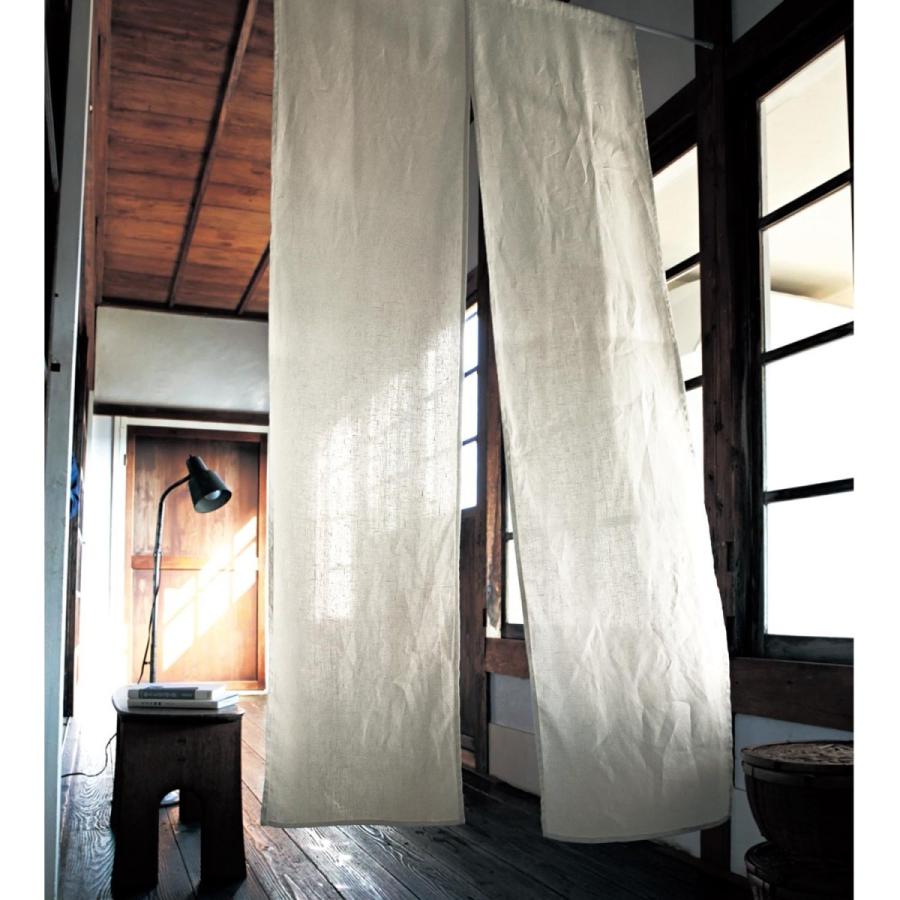 カーテン 安い おしゃれ のれん ベルメゾン フレンチリネン ホワイト 約85 210 ベルメゾン Paypayモール店 通販 Paypayモール