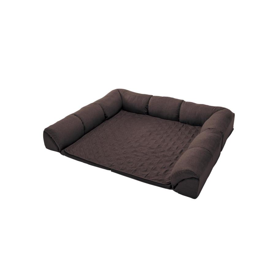 ソファー おしゃれ 安い ベルメゾン ラグが洗えるダブルコーナークッションセット ブラウン ベルメゾン Paypayモール店 通販 Paypayモール