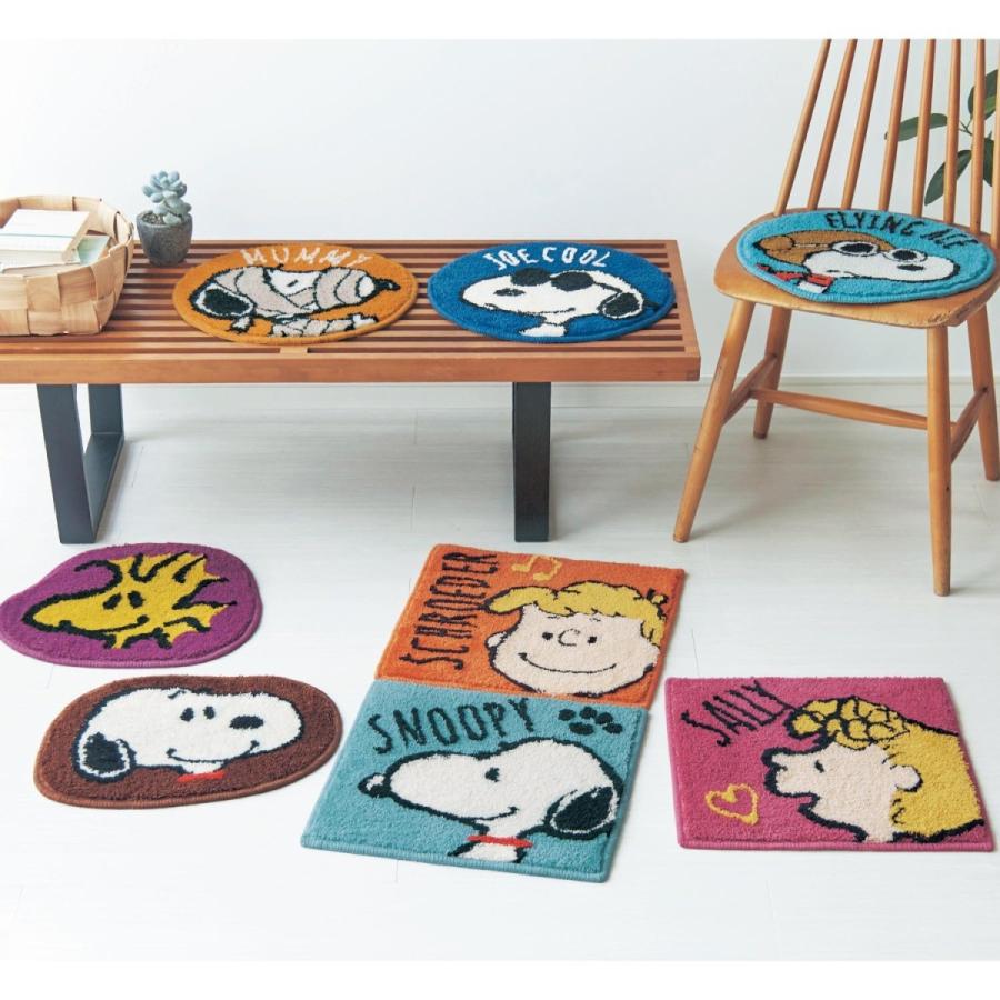玄関マット おしゃれ マット スヌーピー マルチマットコレクション カラー ｓｎｏｏｐｙ スクエア ベルメゾン Paypayモール店 通販 Paypayモール