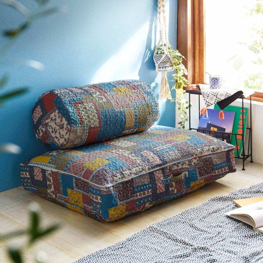 パッチワーク柄のウォッシュキルト布団収納袋 ベルメゾン Paypayモール店 通販 Paypayモール